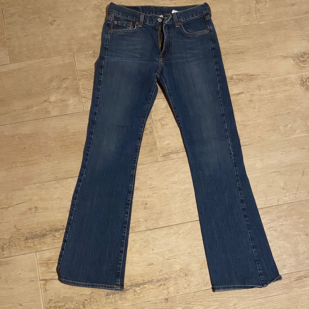 Lucky Brand Dark Blue Flare Jeans